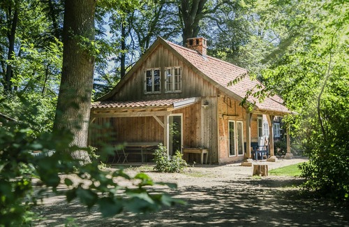 Haarstorf Maison | Romantique 'Backhaus' à la lisière de la forêt