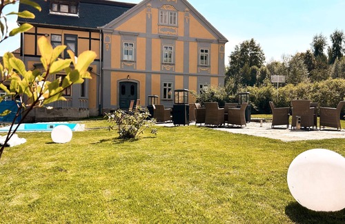 Grossschoenau Maison | Historische Jugendstilvilla am Zittauer Gebirge im Textildorf Großschönau