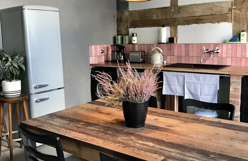 Eissel bei Verden Appartement | HOF27- the DIELE directly on the Weser cycle path
