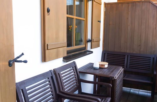 Weissbach an der Alpenstrasse Appartement | Appartement 'Bergliebe' avec vue sur les montagnes, balcon et Wi-Fi