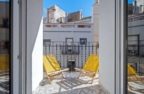 Sant Carles de la Rapita Maison | Maison de vacances 'Ca La Rápita' avec balcon et Wi-Fi