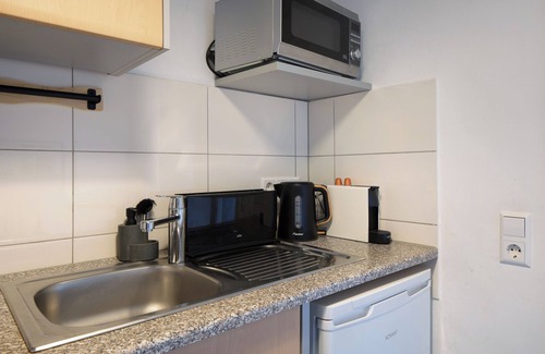 Bruhl-Guterbahnhof Appartement | Appartement 'Freiburg Zähringen' avec balcon et Wi-Fi