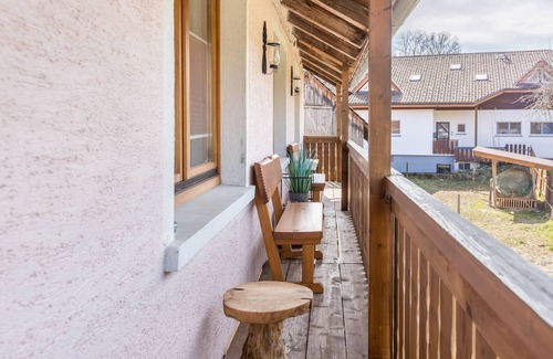 Uehlingen-Birkendorf Appartement | Appartement "Haus Steinatal", avec balcon, jardin partagé et Wi-Fi