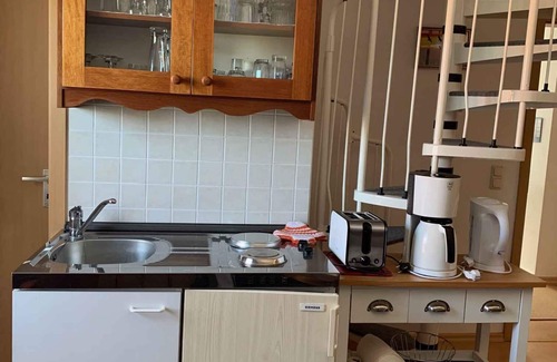 Klausdorf Appartement | Appartement de vacances avec jardin, directement sur le terrain des grues