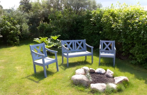 Klausdorf Appartement | Appartement de vacances avec jardin, directement sur le terrain des grues