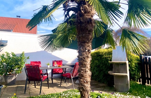 Waggershausen Appartement | Appartement "Dornier" avec terrasse privée, jardin partagé et Wi-Fi