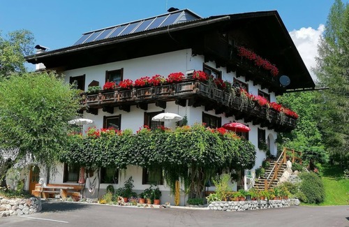 Rossleithen Autre | Appartement de vacances I "Morgenrot" / 2 chambres / douche / WC - Biohof Gschwandt