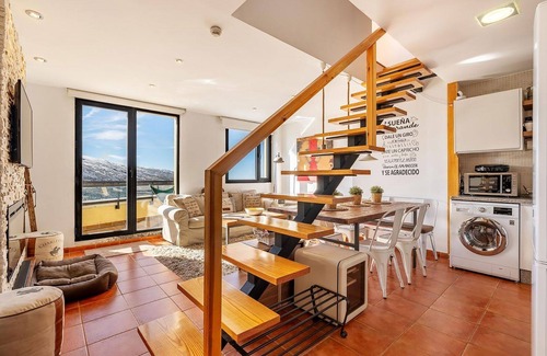Pradollano Appartement | Holiday apartment "Atico 10 G" near slopes with private terrace Wi-Fi (Free), parking space (Free), parking space