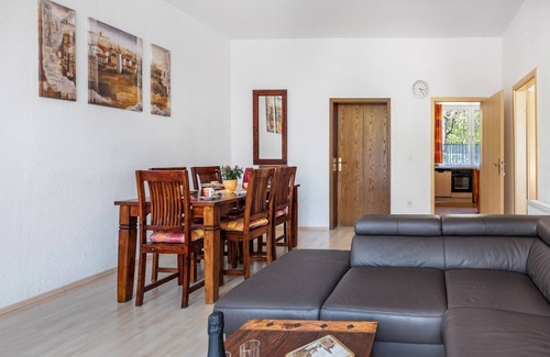 Region Hannover District Appartement | Appartement "Ferienwohnung 2" avec terrasse privée, jardin privé et Wi-Fi