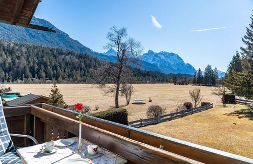 Kruen Appartement | Appartement 'Soiernsee Alpenblick Ferienwohnung' avec vue sur la montagne, jardin partagé et Wi-Fi