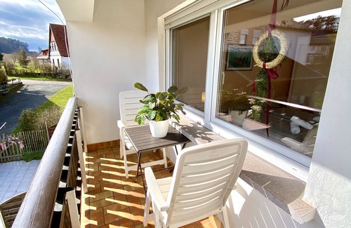 Waldeck Appartement | Appartement de vacances "Alraftsblick" avec Wi-Fi et balcon