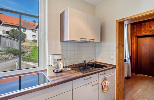 Michelbach Appartement | Appartement de vacances "Bachmanns" avec vue sur les montagnes, jardin partagé et Wi-Fi