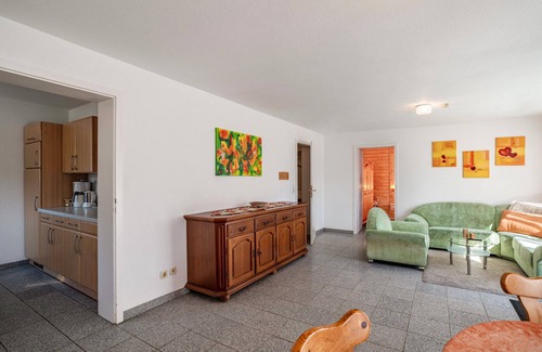Obermusbach Appartement | Appartement de vacances 'Rosen-Ferienwohnung' avec terrasse privée, jardin commun et Wi-Fi
