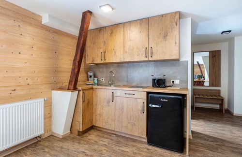 St. Blasien Appartement | Appartement '6' avec vue sur les montagnes, balcon et Wi-Fi