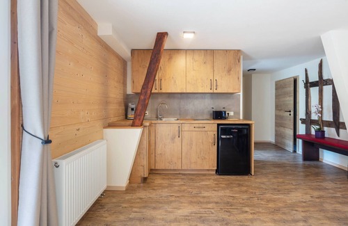 St. Blasien Appartement | Appartement '6' avec vue sur les montagnes, balcon et Wi-Fi