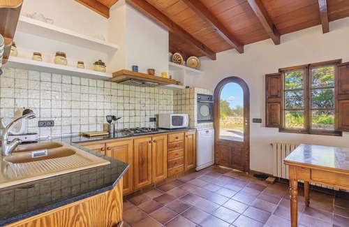 Ses Salines Appartement | Appartement de vacances "Es turo de Cabrera" avec jardin, piscine et climatisation