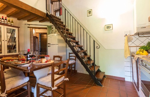 Peccioli Appartement | Appartement de vacances Fabbrica pour 1 - 7 personnes avec 3 chambres à coucher - Maison jumelée