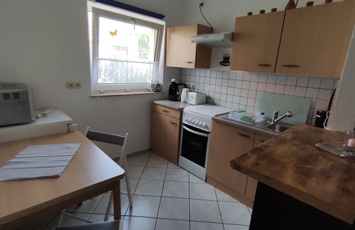 Preetz Maison | Appartement 'Ferienhaus Sonnenschein' avec terrasse privée, jardin privé et Wi-Fi