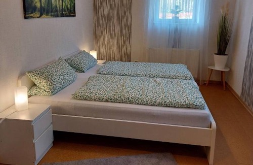 Liebenau Appartement | Holiday Apartment "Fewo 2 - Osterberg" with Private Terrace, Shared Garden & Wi-Fi