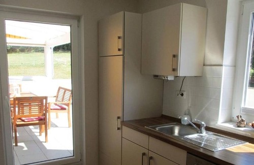 Liebenau Appartement | Holiday Apartment "Fewo 1 - Osterberg" with Private Terrace, Shared Garden & Wi-Fi