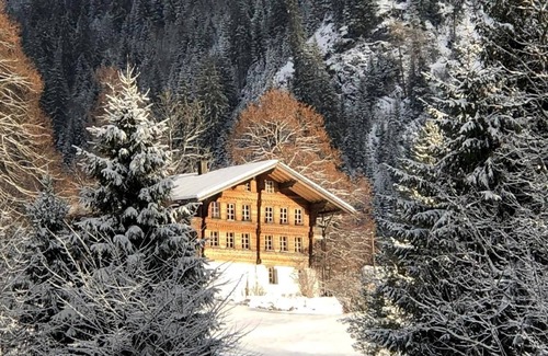 Hünibach Chalet De Ski | Appartement de vacances Habkern pour 1 - 4 personnes avec 2 chambres à coucher - Ferme