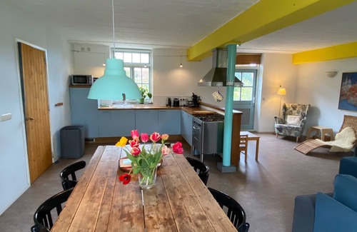 Groet Appartement | Appartement de vacances dans un grand jardin, proche de la plage et des dunes