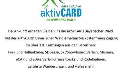Regen Appartement | Appartement de vacances dans le paradis familial de la forêt bavaroise avec AktivCard incl.