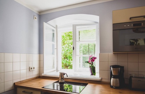 Dahlem Appartement | Appartement 'Ferienwohnung Jagdschloss Grunewald' avec jardin partagé et Wi-Fi