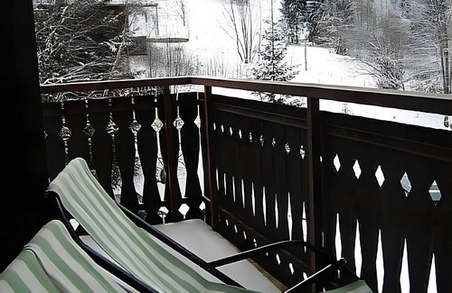 Abondance Appartement | Appartement "Majestic Richebourg" avec vue sur montagne et balcon