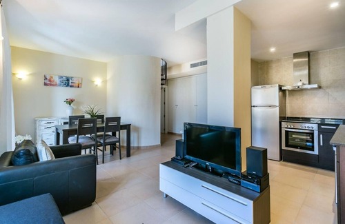 Campos Appartement | Appartement de vacances Sa Ràpita pour 1 - 4 personnes avec 2 chambres à coucher - Maison mitoyenne