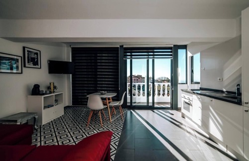 Adeje Appartement | Appartement de vacances San Juan avec vue sur la mer, vue sur les montagnes