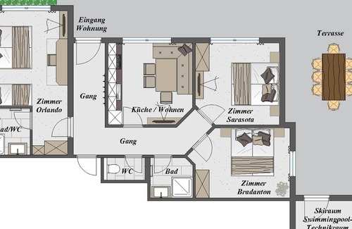 See Maison | Holiday apartment See for 2 - 8 persons with 3 bedrooms - Holiday house
