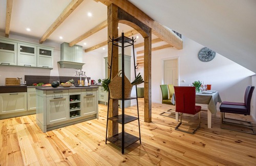 Dedelstorf Appartement | Appartement "Suite Mit Dachterrasse" avec vue sur les montagnes, piscine partagée et Wi-Fi
