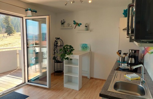Vils Appartement | Appartement de vacances "Zugspitze" avec vue sur les montagnes, Wi-Fi et balcon