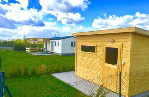 Lobnitz Maison | Vacances au bord du lac près de Leipzig / Sauna- Confortable maison de vacances sur la plage privée