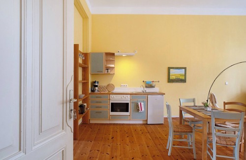 Krakow am See Appartement | Appartement 1 - sans barrières' avec jardin commun