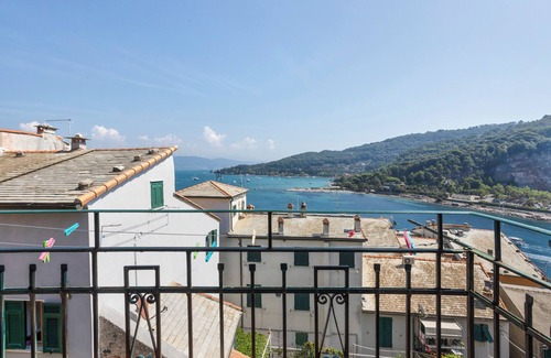 Portovenere Maison | Maison de vacances 'La ca Bela' avec vue sur la mer, jardin et Wi-Fi