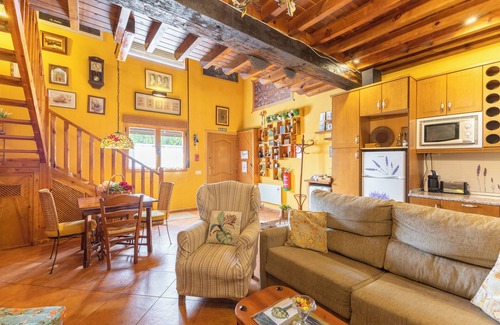 Bonilla de la Sierra Maison | Maison de vacances 'El Mirador Del Gato 1' avec vue sur la montagne, piscine partagée et Wi-Fi