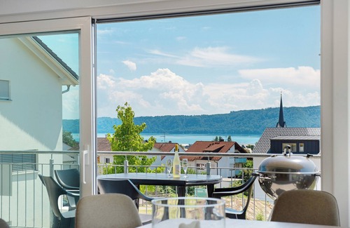 Bodman-Ludwigshafen Appartement | Maison de vacances 'Aura Obergeschoss' avec jardin privé, balcon et Wi-Fi