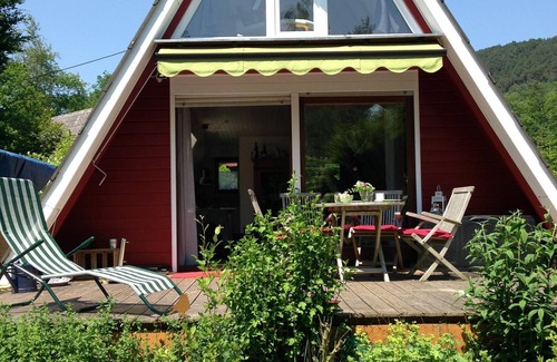 Feriendorf Eichwald Maison | Maison de vacances dans le Palatinat, WLAN, bio-sauna, endroit calme et ensoleillé à la lisière de la forêt