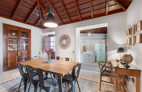 San Andres y Sauces Maison | Maison de vacances 'El Bebedero De Los Sauces' avec vue sur la mer, piscine privée et Wi-Fi