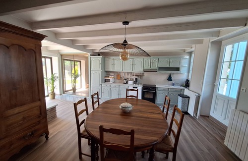 Fontaine Chalendray Maison | Maison de vacances 'Gite L'ouche De Mai' avec piscine privée, terrasse privée et Wi-Fi