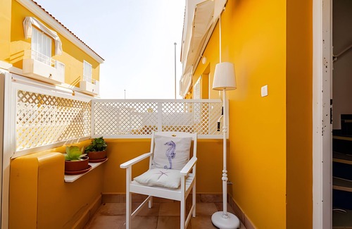 Isla Cristina Maison | Maison de vacances '1 Linea Playa, 3 Dorm Islantilla' avec jardin privé, Wi-Fi et climatisation