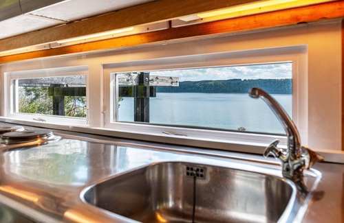 Sipplingen Maison | Maison de vacances "Adlerhorst Über Dem Bodensee" avec vitrage panoramique et terrasse