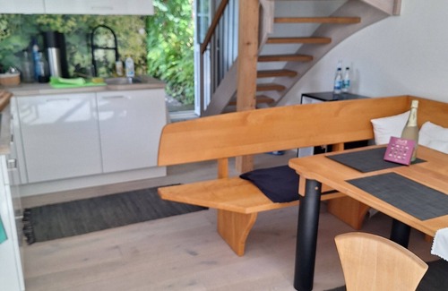 Guestrow Maison | Holiday Home 'Am Wasser, Bootshaus' with Private Terrace