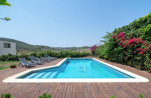 Bonastre Maison | Maison de vacances 'Bonastre' avec vue montagne, piscine privée et Wi-Fi