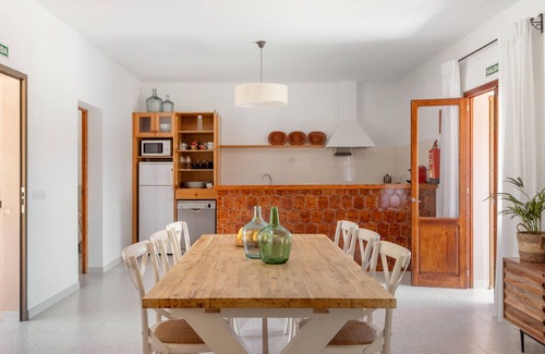 Formentera Maison | Maison de vacances 'Ca N'Alicia Des Bosch' avec vue sur les montagnes, terrasse privée et Wi-Fi