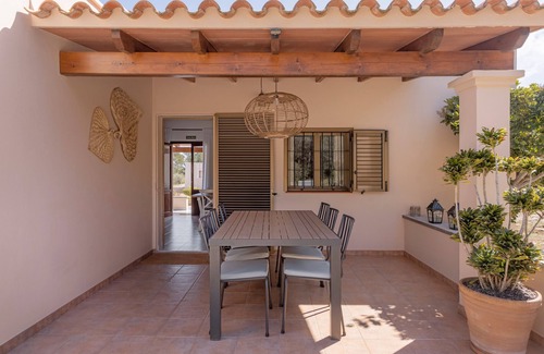 Formentera Maison | Maison de vacances 'Ca N'Alicia Des Bosch' avec vue sur les montagnes, terrasse privée et Wi-Fi