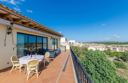 Sineu Maison | Maison de vacances 'Can Nadal - Adults Only' avec vue sur la montagne, Wi-Fi et climatisation