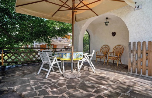 Spormaggiore Maison | Maison de vacances 'Casa Belfort Per 9 Persone' avec vue sur montagne, terrasse et jardin privé